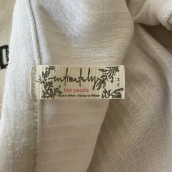 Intimately Free People white ribbed tank top - Picture 5 of 5